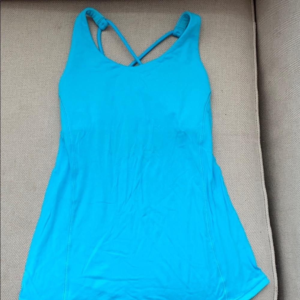 girls ivivva size 12 tank top with built in bra